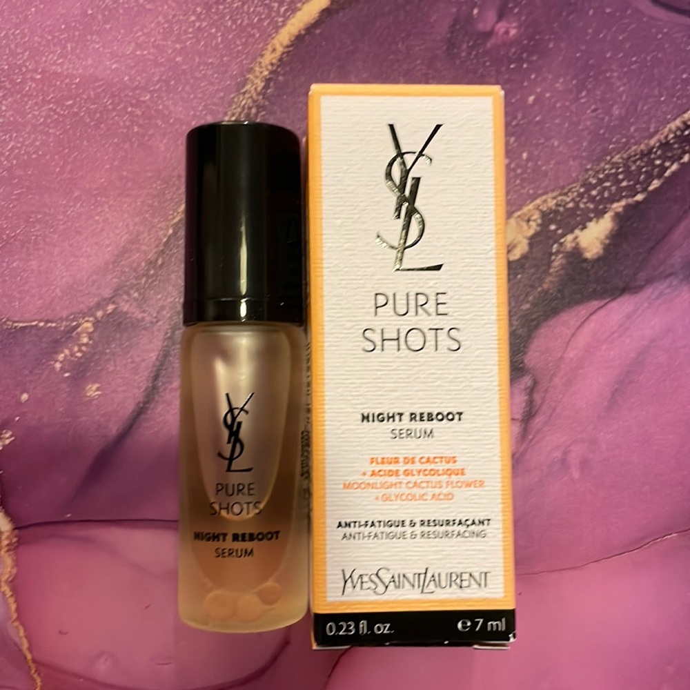 YSL pure shots serum